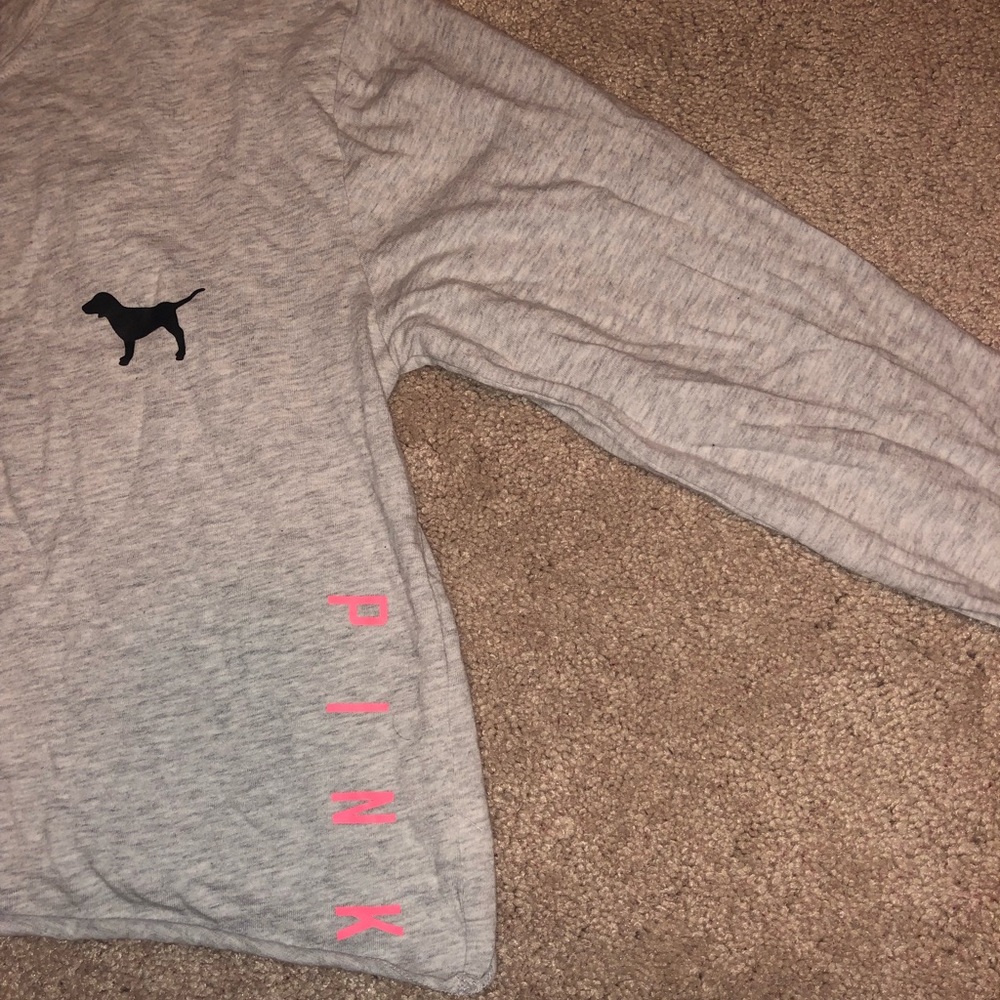 Pink crop top